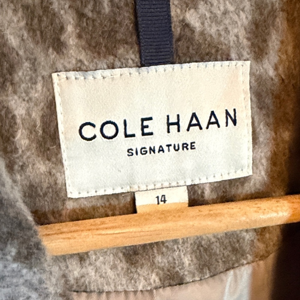 Cole Haan Signature Wool Blend Coat - Picture 2 of 13